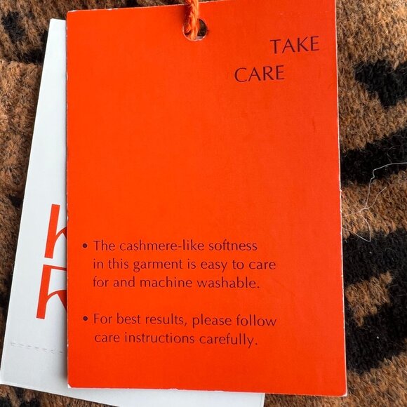 Knox Rose Women's V-Neck Pullover Sweater Camel Brown Small - Picture 5 of 6